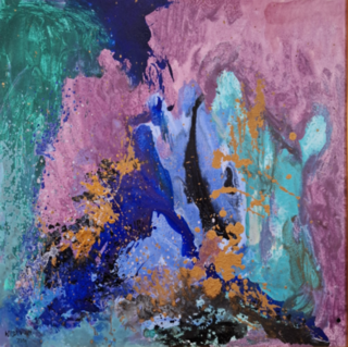 Schilderij, Maya Wildevuur, Abstract, 2001